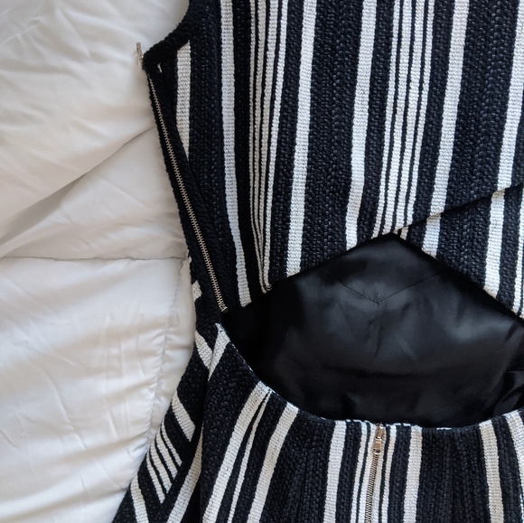 Carven striped cutout dress - Picture 4 of 5